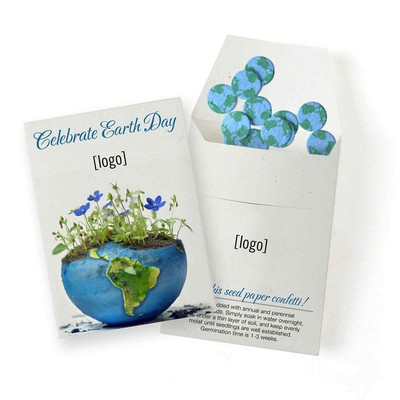 Seed Paper Confetti Pocket Garden