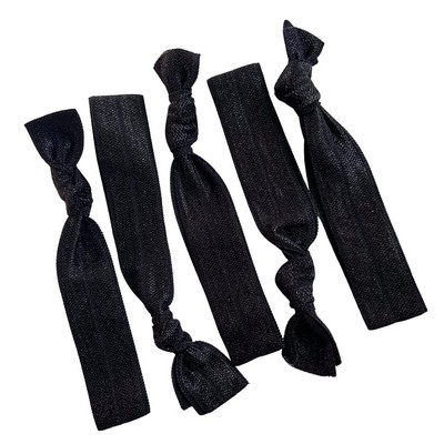 Elastic Hair Band Ponytail Ribbon Ties