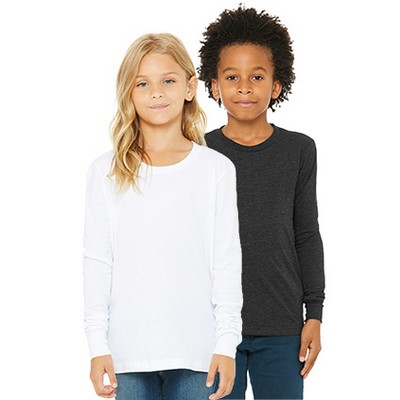 Bella+Canvas® Youth Unisex Long-Sleeve Tee Shirt