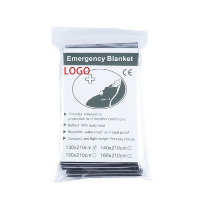 Safe Emergency Mylar Thermal Blankets Compact Insulated for Cold Weather