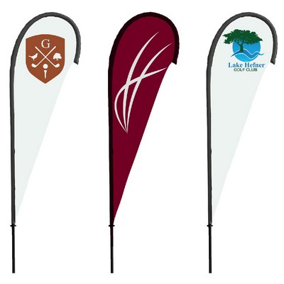 11' Single-Sided Tear Drop Flag