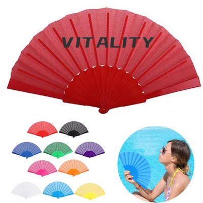 Silk Folding Fan