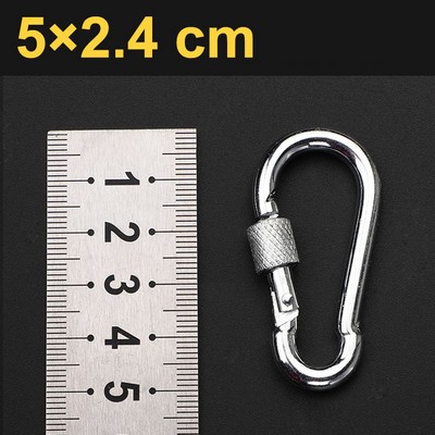 #5 Gourd Shape Locking Carabiner