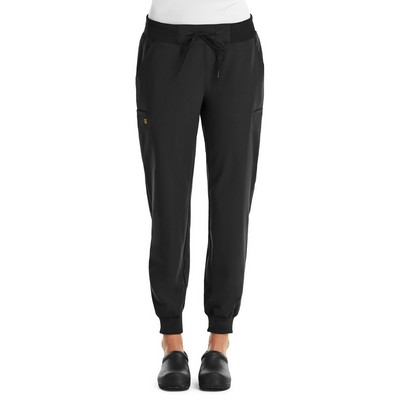 Maevn - Matrix Pro - Women's Six-Pocket Mid Rise Convertible Drawcord Jogger Pant