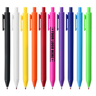 0.5Mm Macaron Retractable Black Ink Gel Pens