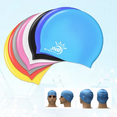 Outdoor Silicone Swim Cap