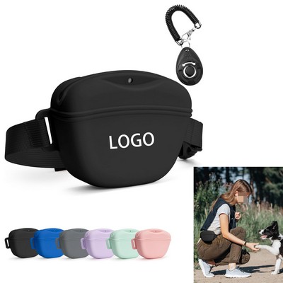 Dog Treat Bags Training Pouch With Clicker And Waist Belt