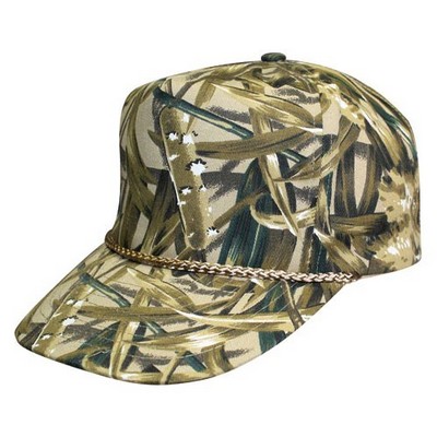 Nissun 5 Panel Camouflage Cap