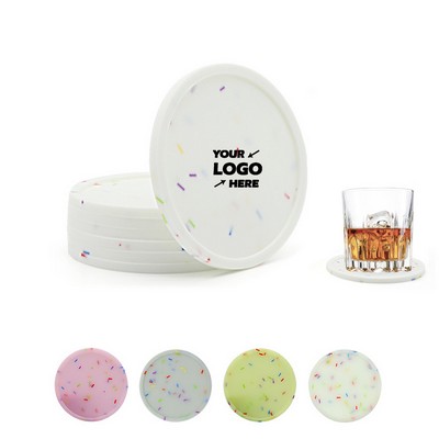 Round Silicone Coasters