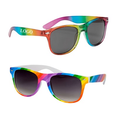 Rainbow Colored Sunglasses