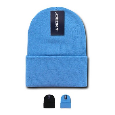 Decky American Made Long Watch Cap Knit Beanie