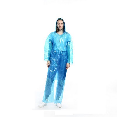 Disposable Rain Poncho For Convenient Protection