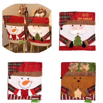 Christmas Decoration Chair Cover