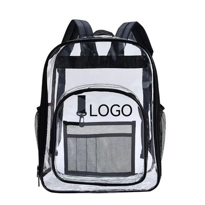 Clear Heavy Duty PVC Transparent Backpack