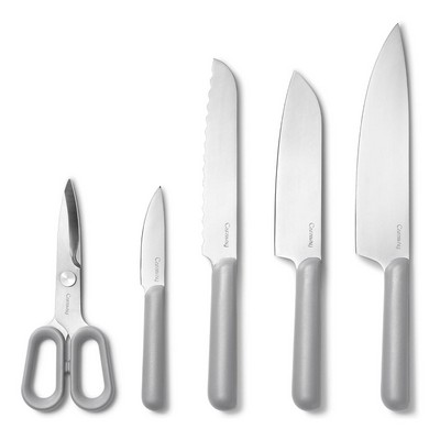 Caraway 5Pc Knife Set Gray