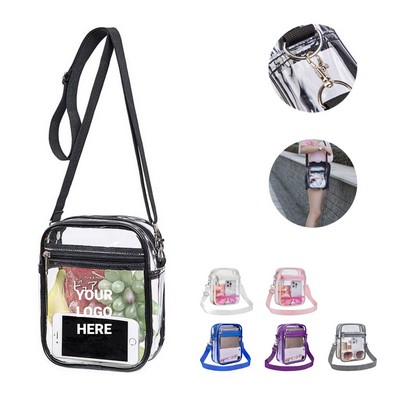 PVC Clear Crossbody Bag