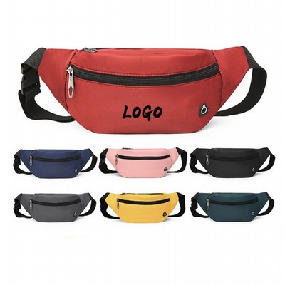 Outdoor Sports Water Resistant Nylon Fanny Pack