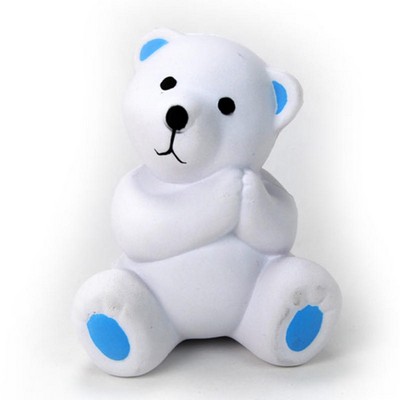 Polar Bear Stress Ball Toy