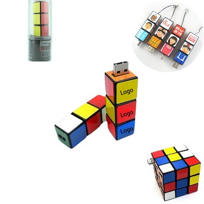 Puzzle Cube Usb Flash Drive(64Gb)