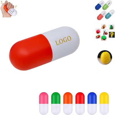 Vitamin Pill Stress Ball