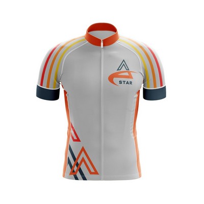 Unisex Premium Sublimation Short Sleeve Cycling Jersey