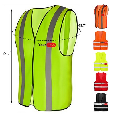 Safety Reflective Vest for Outdoor Operator and Sportsmen