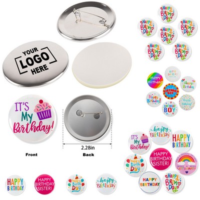 1 Inch Round DIY Button Badge