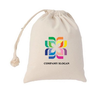 Cotton Drawstring Pouch