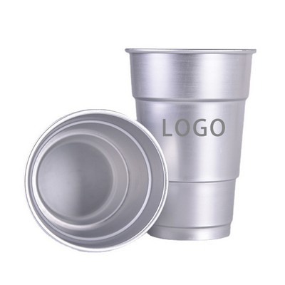 Reusable 16Oz Aluminum Drinking Cups