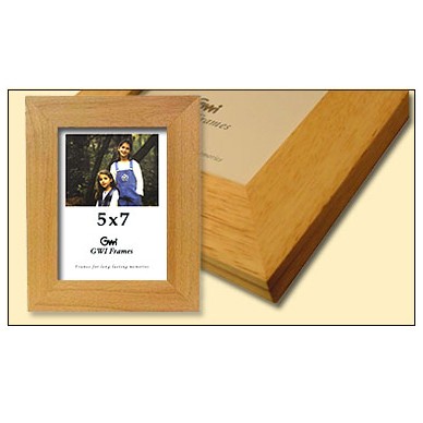 Alderwood Flat Style Photo Frame (4"x6")