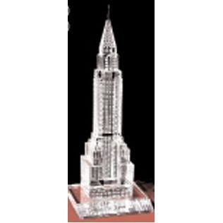 8" Crystal Chrysler Building New York City Themes Sculpture