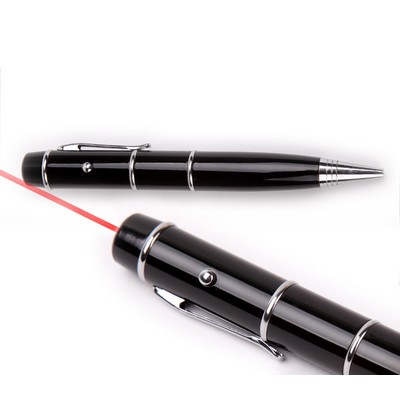 2 GB 3-in-1 Pen Laser Pointer USB Flash Drive