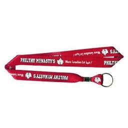 Printed Polyester 1'' Lanyard