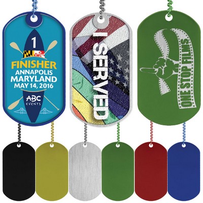 Express Vibraprint® Anodized Dog Tag