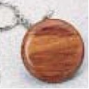 Rosewood Round Keytag