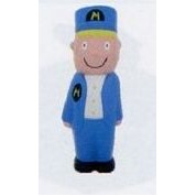 Personality Series Boy w/M Hat Stress Toy