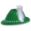 Tyrolean Velvet Hat w/Feather