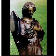 Classic Bronze Guardian Angel Monument Sculpture