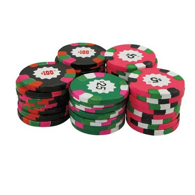 8 Oz. Bag of $25 Chocolate Poker Chips