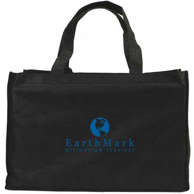 Non Woven Full Gusseted Shopping Tote Bag