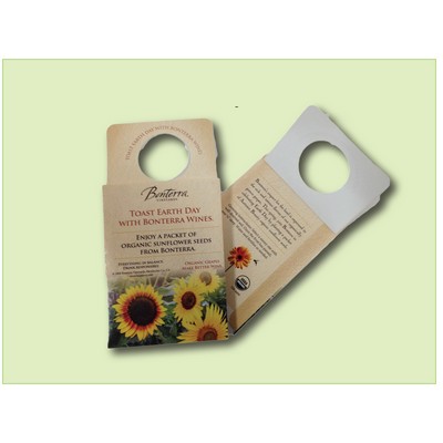 Bottle Hanger Custom Design Seed Packet (3.25" x 4.5")