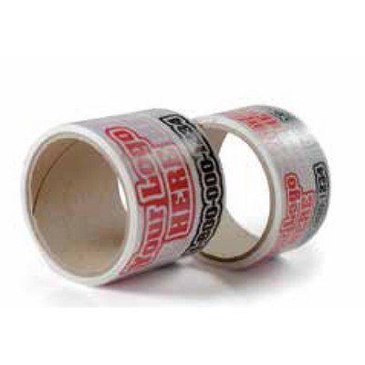 3"x55 Yards 2 Mil Printed Tape Roll