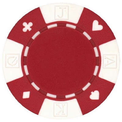 11.5 gram ABS Card Suited Poker Chips - Blank