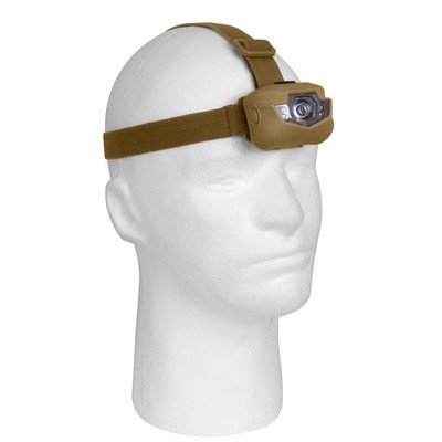 Coyote Brown Deluxe 5-Bulb LED Headlamp