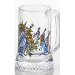 1/4 Litter Mug w/Bavarian Decal