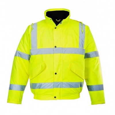 Hi Vis Bomber Jacket, Class 3