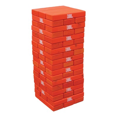 Jumbo Toppling Tower Blocks Game (1 Imprint, 1 Custom Color)