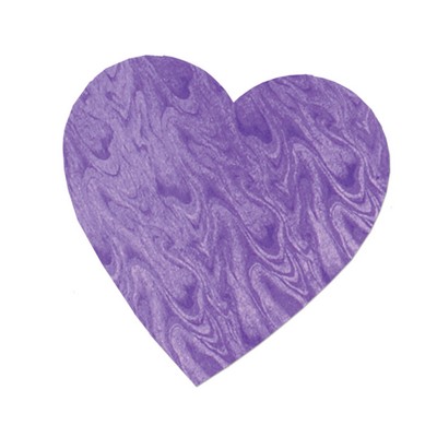 Embossed Foil Heart Cutouts