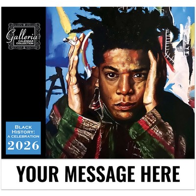 Galleria Wall Calendar 2026 Black History: A Celebration