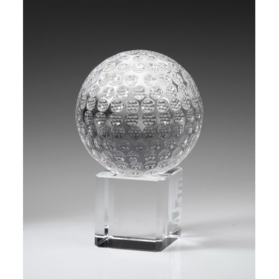 Golf Ball on Cube